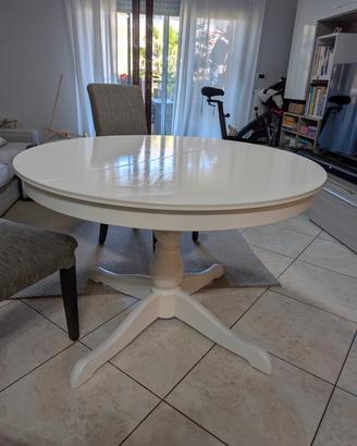 tavolo rotondo allungabile ikea Ingatorp 