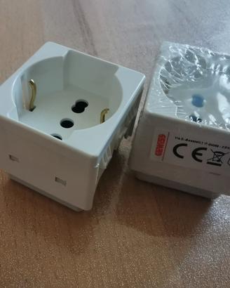 2 prese Schuko GEWISS 20246