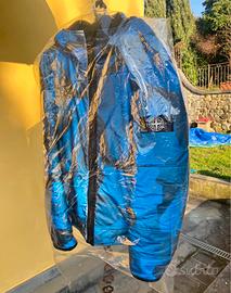 STONE ISLAND Reflective Camouflage Blu Taglia L🔝
