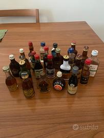 Bottigliette liquore mignon originali anni 60