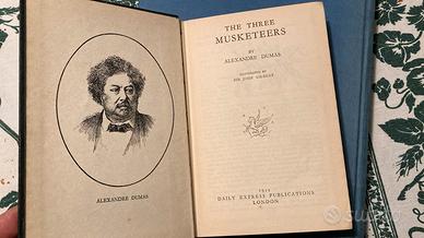 Libro The Three Musketeers del 1933 di A. Dumas