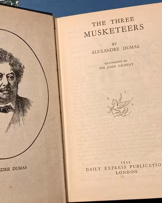Libro The Three Musketeers del 1933 di A. Dumas