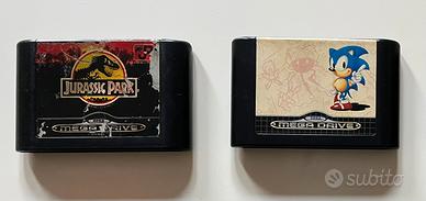 Sonic the Hedgehog, Jurassic Park Sega Mega Drive