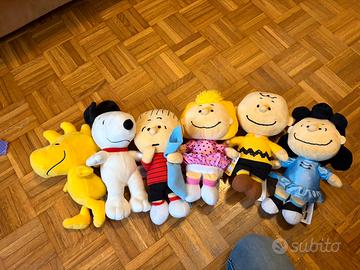 Peanuts collezione completa peluches
