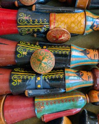 Scacchi artigianali orientali 