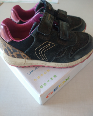 GEOX SCARPE SPORTIVE BAMBINA NERE mis. 25