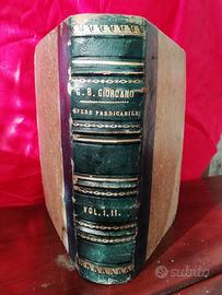 Libro antico del 1879."Quaresimale".G. B. Giordano