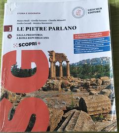 Libro di storia e geografia "Le pietre parlano 1" 