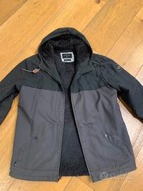 Giacca ragazzo Quiksilver grigio antracite