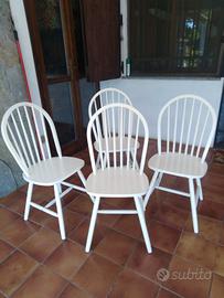 sedie legno interno/esterno