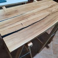 Top bagno in acacia 108x56 pronta consegna 