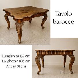 Tavolo barocco
