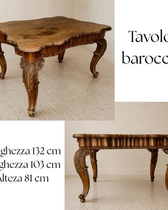Tavolo barocco