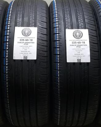 4 GOMME 225 60 18 DUNLOP A66874