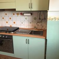 Cucina Modulare con Piano Cottura, Forno e Lavabo