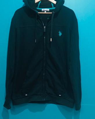 Felpa  uomo con cappuccio u.s. polo Assn