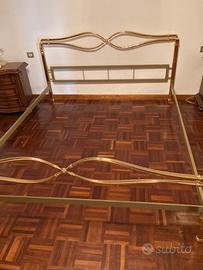 Letto in ottone