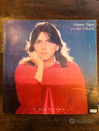 Vinile Gianni Togni Le mie strade 1a edizione 1981
