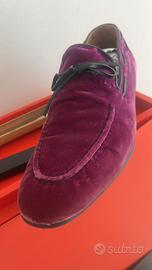 Scarpe Velluto Cardinale