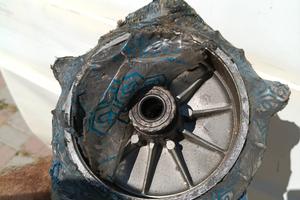 Tamburo anteriore piaggio vespa px nos perno 20