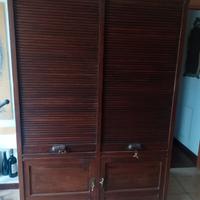 rarissimo armadio archivio da avvocato epoca decò 