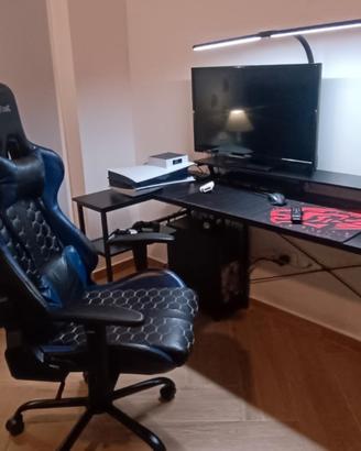 Scrivania ad angolo da gaming