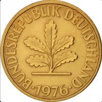 Moneta Tedesca 10 pfennig