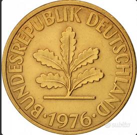 Moneta Tedesca 10 pfennig