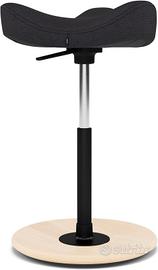 Sgabello varier Move naturale/nero - nuovo