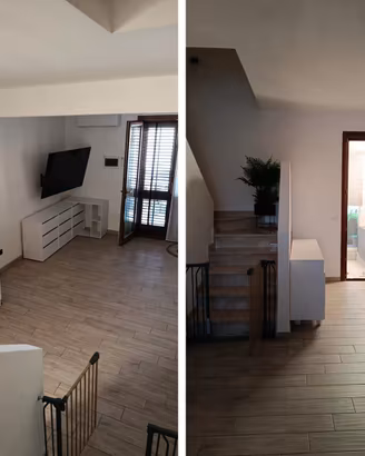 villetta a schiera in residence con posto auto ris