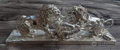 l Leoni "Scultura in Argento Elettrolitico"