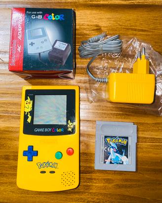 Game boy dmg-01 color pokemon ds rosso + vario