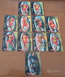 Lotto 15 Carte Football Champions 2001-2002