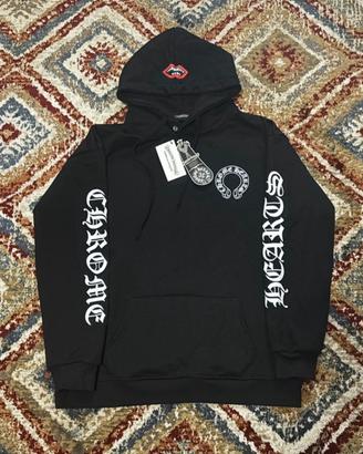 Felpa con cappuccio Chrome hearts