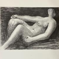 Henry Moore - Litografia cm 52x37, con certificato
