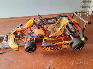 Telaio Go kart kz125 