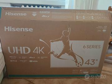 Nuovo TV Hisense UHD 43" SERIES 6