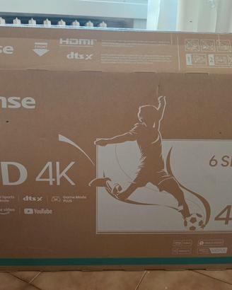 Nuovo TV Hisense UHD 43" SERIES 6