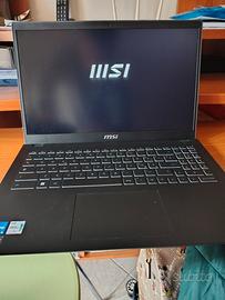 Portatile Msi modern 15 Laptop  Pc Studio/Lavoro 