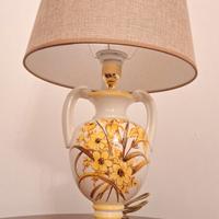 Lampada rustica in ceramica