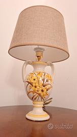 Lampada rustica in ceramica