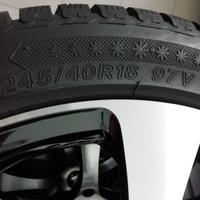 Cerchi in lega Mak 245/40 R 18 con gomme termiche