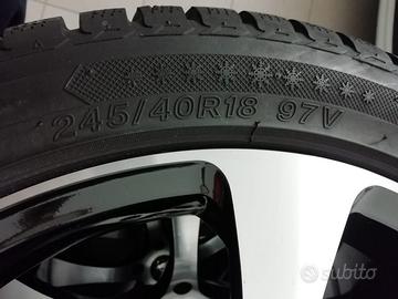 Cerchi in lega Mak 245/40 R 18 con gomme termiche