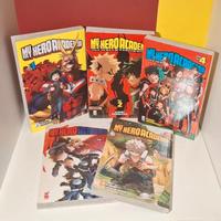 Lotto My hero Academia (volumi 1-2-4-27-29)