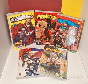 Lotto My hero Academia (volumi 1-2-4-27-29)