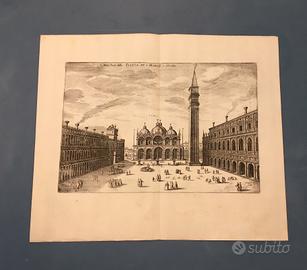 Stampa Antica Venezia San Marco serenissima