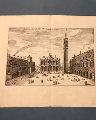 Stampa Antica Venezia San Marco serenissima