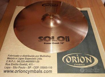 PIATTO PER BATTERIA CRASH ORION SOLO PRO 16"