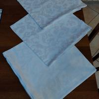 set di 3 federe copri cuscini beige