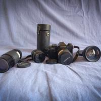 macchina fotografica yashica analogica FX-D 